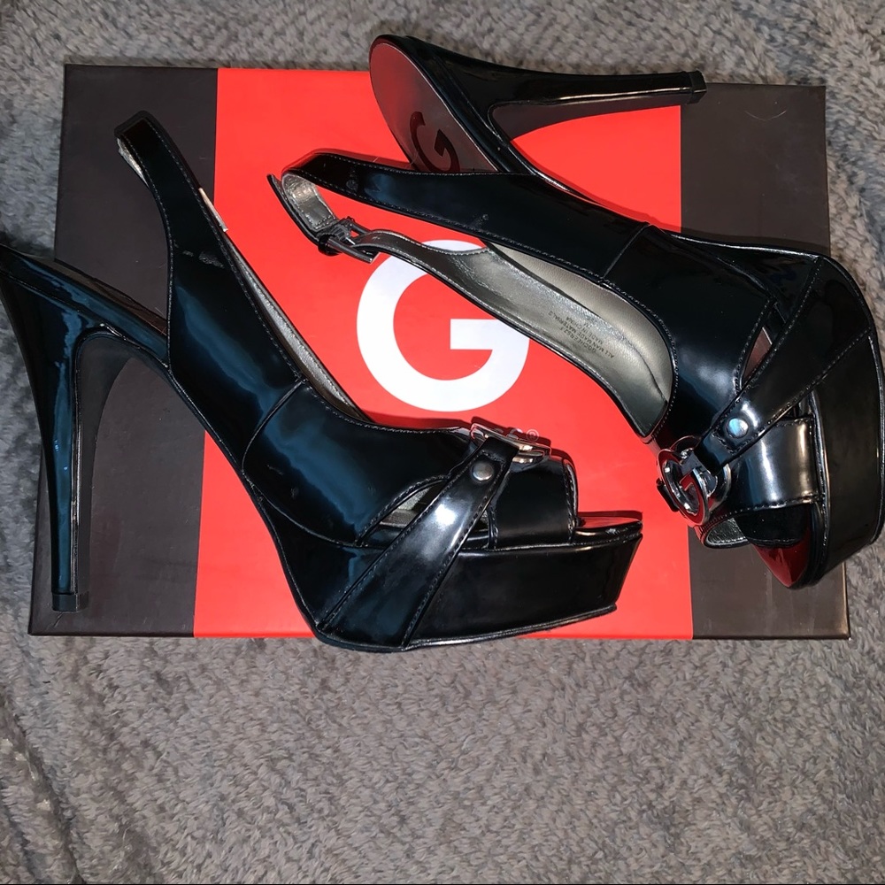 Black Platforms by GUESS